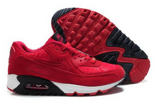 Nike Air Max 90 Mens Shoes China Red On Sale